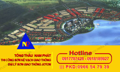 THI CÔNG SƠN KẺ VẠCH GIAO THÔNG DỰ ÁN ĐÔ THỊ MỚI HÀ TIÊN KIÊN GIANG