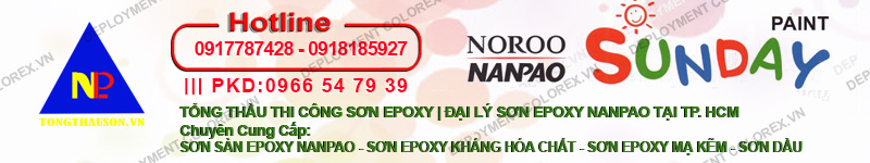 NHÀ PHÂN PHỐI SƠN EPOXY NANPAO 926 HI GRAY / GREY MÀU XÁM CHUẨN | ĐẠI LÝ SƠN EPOXY NANPAO THỦ ĐỨC