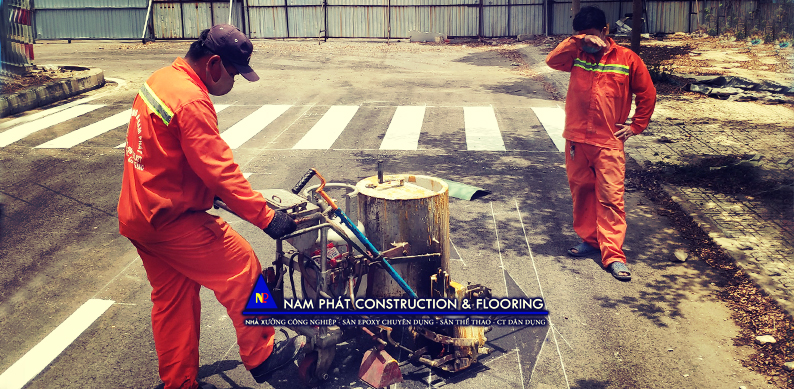 THI CÔNG SƠN KẺ VẠCH ĐƯỜNG KHU VỰC TP.HCM VÀ MIỀN NAM